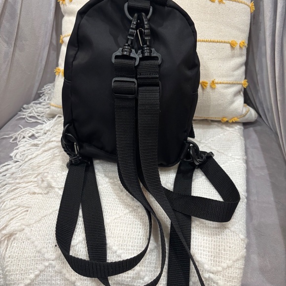 Nfinity Black & Mini Backpack Purse Adjustable Straps Cheer Lightweight Durable - Picture 4 of 12